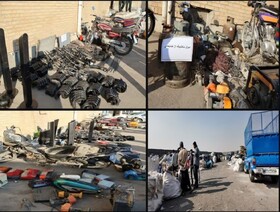 دستگیری بیش از ۳۰۰ سارق و مالخر در بازدید سر زده پلیس از ضایعاتی های غرب پایتخت/ ۸۲ ضایعاتی پلمب شدند