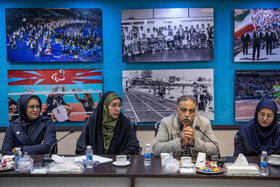 نشست خبری رئیس فدراسیون جانبازان و توانیابان