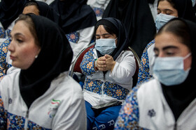 مراسم بدرقه کاروان اعزامی به بازی‌های پاراآسیایی جوانان امارات