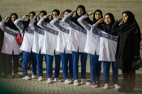 مراسم بدرقه کاروان اعزامی به بازی‌های پاراآسیایی جوانان امارات