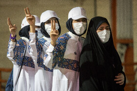 مراسم بدرقه کاروان اعزامی به بازی‌های پاراآسیایی جوانان امارات