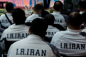 مراسم بدرقه کاروان اعزامی به بازی‌های پاراآسیایی جوانان امارات