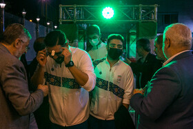 مراسم بدرقه کاروان اعزامی به بازی‌های پاراآسیایی جوانان امارات