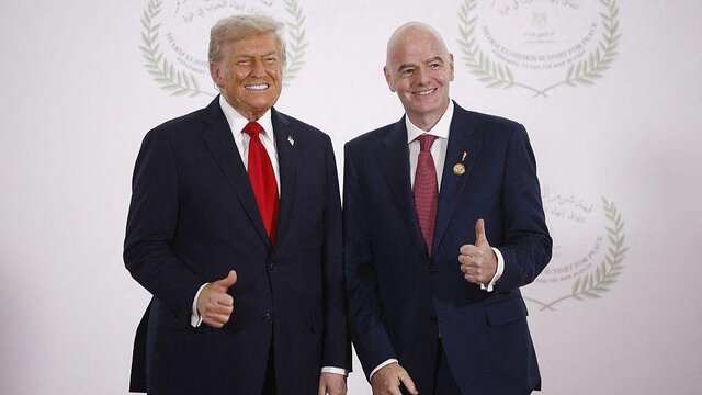 حضور ترامپ در مراسم قرعه‌کشی جام جهانی