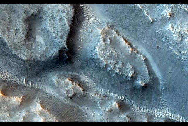 اولین تصویر از سیستم‌های زه‌کشی رودخانه‌های مریخ 