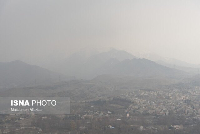 تداوم آلودگی هوا در البرز