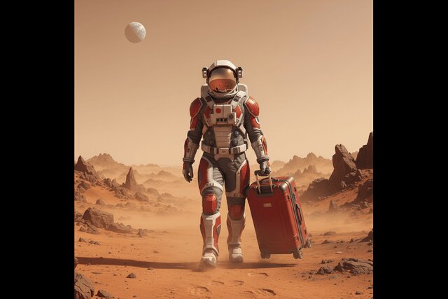 برای سفر به مریخ چه چیزهایی در چمدان بگذاریم؟ برای سفر به مریخ چه چیزهایی در چمدان بگذاریم؟