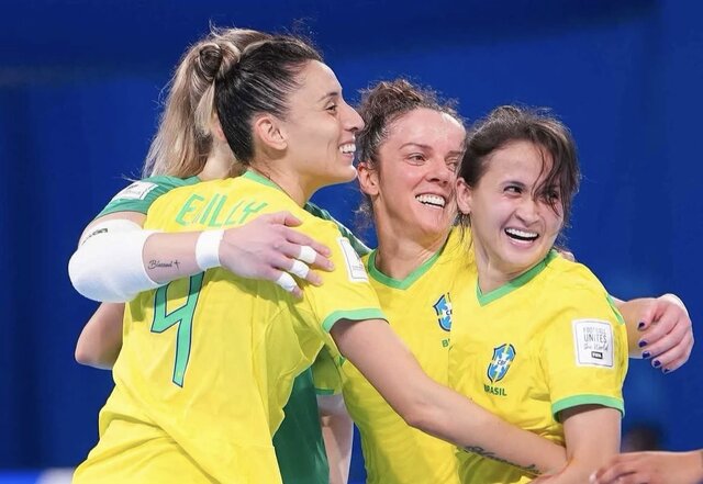 صعود برزیل و پرتغال به نیمه‌نهایی جام جهانی فوتسال زنان/ تیم آسیایی حذف شد