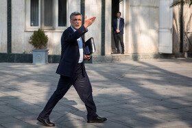 محمدرضا ظفرقندی، وزیر بهداشت، درمان و آموزش پزشکی در حاشیه جلسه هیات دولت - ۱۲ آذر