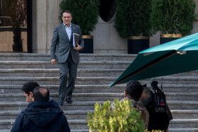 علاءالدین رفیع‌زاده، رئیس سازمان اداری و استخدامی کشور در حاشیه جلسه هیات دولت - ۱۲ آذر