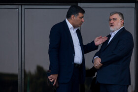 محمد صادق معتمدیان، استاندار تهران در حاشیه جلسه هیات دولت - ۱۲ آذر