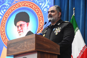 سخنرانی امیر دریادار شهرام ایرانی فرمانده نیروی دریایی ارتش جمهوری اسلامی ایران در یادواره امیر دریادار "شهید محمد ابراهیم همتی" در سمنان