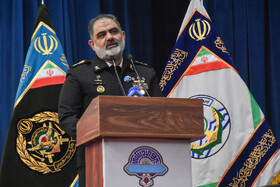 سخنرانی امیر دریادار شهرام ایرانی فرمانده نیروی دریایی ارتش جمهوری اسلامی ایران در یادواره امیر دریادار "شهید محمد ابراهیم همتی" در سمنان