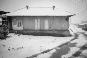 بارش برف پاییزی در روستاهای کوهستانی سوادکوه