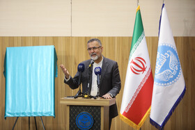 حجت‌الله ایوبی، مشاور وزیر میراث فرهنگی و گردشگری در آئین رونمایی مجموعه‌ٔ اسناد داخلی و خارجی