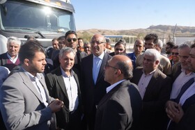 بازدید رییس کل گمرک و رییس سازمان راهداری از مرزهای استان کرمانشاه