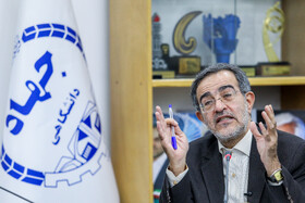  علی منتظری رییس جهاد دانشگاهی کشور در جلسه شورای جهاد دانشگاهی