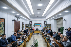 جلسه شورای جهاد دانشگاهی با حضور محمدرضا عارف، معاون اول رییس جمهور