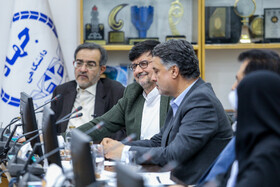  علی منتظری رییس جهاد دانشگاهی کشور در جلسه شورای جهاد دانشگاهی