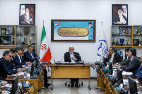 جلسه شورای جهاد دانشگاهی با حضور محمدرضا عارف، معاون اول رییس جمهور