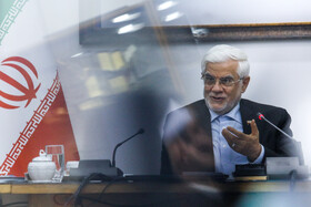 محمدرضا عارف، معاون اول رییس جمهور در جلسه شورای جهاد دانشگاهی