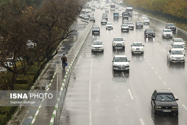 ثبت بیش از ۷۰۰ تصادف خسارتی ناشی از بارش باران در مشهد