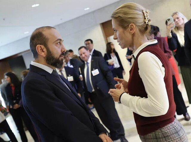 درخواست کالاس از ارمنستان برای هم‌سویی با تحریم‌ها علیه روسیه