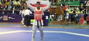 غلامی قهرمان تکواندوی جهان شد/ دومین طلای شاگردان افلاکی در نایروبی