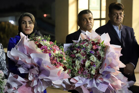 مراسم استقبال از آتوسا گلشادنژاد اولین دارنده مدال طلای کاراته جهان