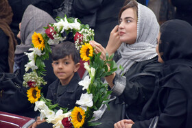 مراسم استقبال از آتوسا گلشادنژاد اولین دارنده مدال طلای کاراته جهان