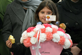 مراسم استقبال از آتوسا گلشادنژاد اولین دارنده مدال طلای کاراته جهان