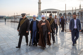 حضور حجت الاسلام و المسلمین مروی تولیت آستان قدس رضوی در هشتمین اجلاسیه تولیت های آستانه های مقدس و بقاع متبرکه ایران - قم