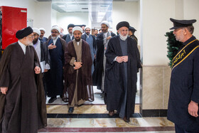 حضور حجت الاسلام سید علی قاضی عسکر تولیت آستان عبدالعظیم حسنی(ع) در هشتمین اجلاسیه تولیت های آستانه های مقدس و بقاع متبرکه ایران - قم