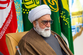 حجت الاسلام و المسلمین مروی تولیت آستان قدس رضوی در هشتمین اجلاسیه تولیت های آستانه های مقدس و بقاع متبرکه ایران - قم