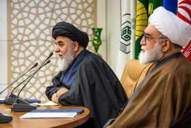 سخنرانی حجت الاسلام اجاق نژاد تولیت مسجد مقدس جمکران در هشتمین اجلاسیه تولیت های آستانه های مقدس و بقاع متبرکه ایران - قم