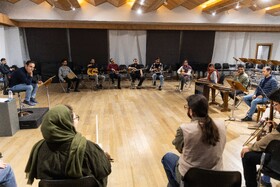 تمرین ارکستر سازهای ایرانی