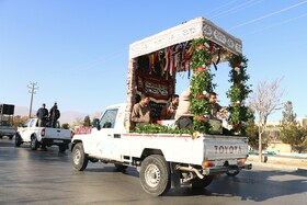 مراسم تشییع و تدفین پیکر مطهر شهید گمنام ۱۸ساله دفاع مقدس در همدان