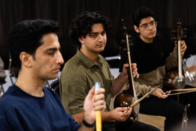 تمرین ارکستر سازهای ایرانی