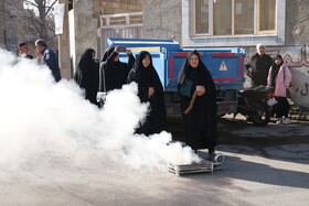 مراسم تشییع و تدفین پیکر مطهر شهید گمنام ۱۸ساله دفاع مقدس در همدان