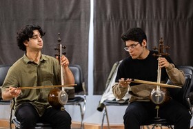 تمرین ارکستر سازهای ایرانی