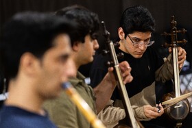 تمرین ارکستر سازهای ایرانی