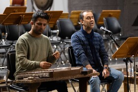 تمرین ارکستر سازهای ایرانی