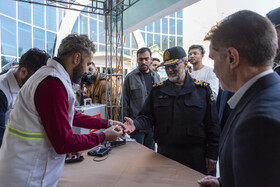 حضور سردار قاسم رضایی، جانشین فرمانده کل انتظامی جمهوری اسلامی ایران در اجلاسیه ۳۰۵ شهید فرماندهی انتظامی استان البرز