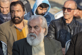 حسن اکلیلی، بازیگر پیشکسوت سینما و تئاتر در بزرگداشت چهل و چهارمین سالگرد درگذشت استاد جلال‌الدین تاج اصفهانی