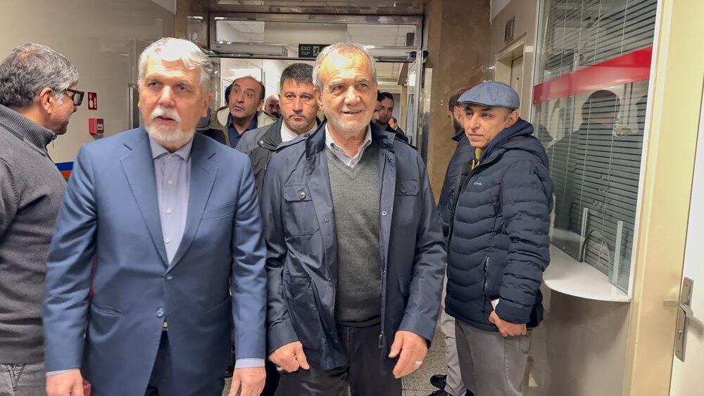 واکنش خانواده امیرخانی به عیادت رئیس‌جمهور + تصویر