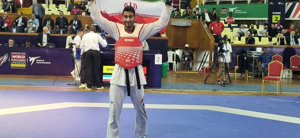 غلامی قهرمان تکواندوی جهان شد/ دومین طلای شاگردان افلاکی در نایروبی
