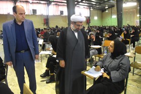 بازدید رییس جهاددانشگاهی استان سمنان و معاون قضایی و منابع انسانی دادگستری کل استان سمنان از روند برگزاری آزمون استخدامی قوه قضائیه در سمنان