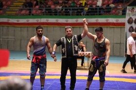 قمه‌کشی هولناک در سالن کشتی نهاوند + فیلم