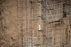 از گسل تا مرمت محوطه جهانی  نقش رستم -شیراز