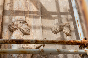 از گسل تا مرمت محوطه جهانی  نقش رستم -شیراز